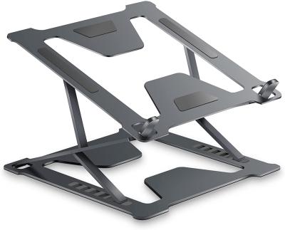 China Aluminum Metal Laptop Stand Riser , Ergonomic Laptops Lift For Office for sale