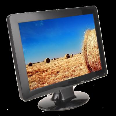 China Industrial Grade 12 Inch TFT LCD Monitor Speaker DETAIK Widescreen With VGA RCA HD Connector Input for sale