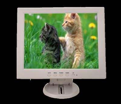 China Desktop DTK-1208 VGA Input 4:3 Square Screen LCD 12 Inch Monitor for sale