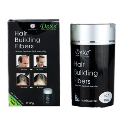 China Hair Thickening Fiber 12 Colors Private Label OEM ODM Hair Building DEXE Prevention DEXE Loss Immediately for sale