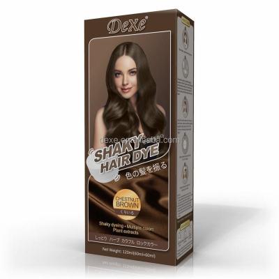 China Change Hair Color Clean Water Shake Hair Color for sale