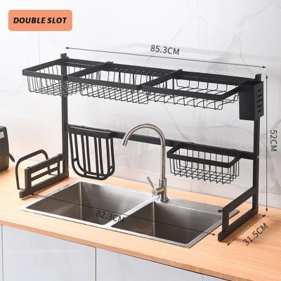 China Sustainable Quick-Drying Dish Rack Cutlery Storage Rack with Drip Tray Cutlery Basket Cutlery Dish Rack for sale