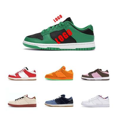 China Wholesale Designer Customize Logo Low Top Fashion Trend Factory Manufacturer Genuine Leather Sneakers for sale