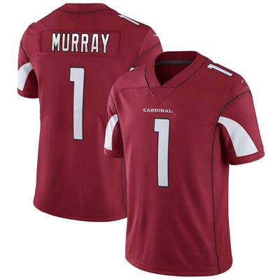 China 2022 Antibacterial China Wholesale Arizona Stitched American Football Jerseys Customize Cardina Team 1 Kyler Murray 11 Smith 31 Johnson for sale