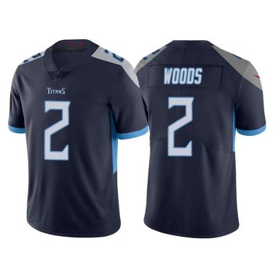 China New Tennessee #2 Robert Woods Untouchable American Football Jersey Stitched 2022 Antibacterial for sale