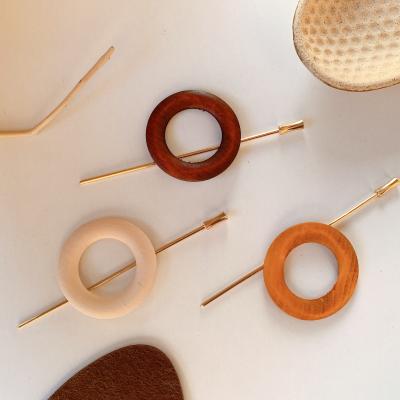 China Antique hair accessories simple temperament and elegant fresh fork antique geometric languishing French cute style dish hairpin hair for sale