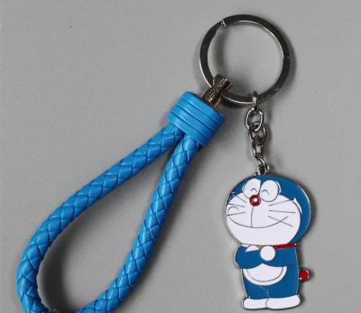 China Doraemon Adorable Movie Main Holder Novelty Euro-America Fantasy Charms Soft Personalized Key Chain for sale