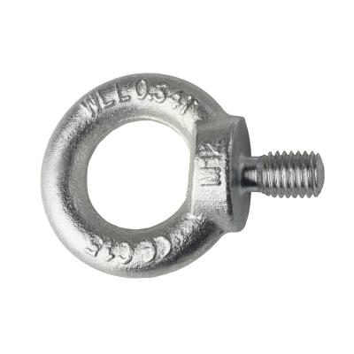 China DIN580 Hardware Rigging Galvanized Lifting Eye Bolt Carbon Steel Drop Forged Dacromet for sale