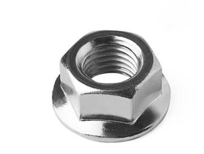 China Galvanisierung Hexagon Nut Serie Zink-Nickellegierungen M5 Din 6923 ISO 4161 Klasse 4 zu verkaufen