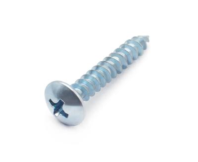 China Truss Head Tapping Screw Fasteners JIS B 1122(AAT4) Cross Recessed Nickel Plating for sale