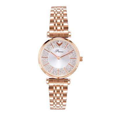 China Waterproof Hot Selling Waterproof Women Watches Calendar Quartz Stainless Steel Luxury Diamonds High Quality for sale