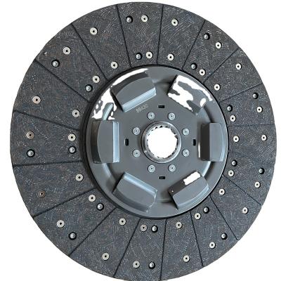 China Chinese Manufacturer Supplier Iron Rubber Friction Clutch Disc Material For Mercedes Man Scania V0lV0 for sale