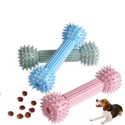 China New Dog Stick Toy Pet Gnawing Molar Tooth Toothbrush Stocked Cleaning Toy for sale