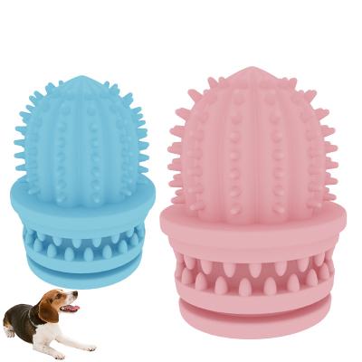 China Stocked Pet Toy Stick Cactus Ball Bite Bite-Resistant Molar Toy for sale