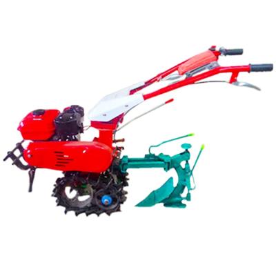 China Farms Chain Micro Cultivator Track Gasoline Micro Rotary Cultivator Tillage Machine for sale