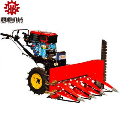 China Agricultural rice harvesting machinery, rice harvesting and drying machine, self-propelled multifunctional harvester for sale