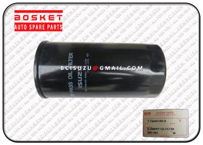 China Ursprüngliches Isuzu filtert 1132401632 1-13240163-2 Ölfilter-teilweise Patrone 1132401040 1-13240104-0 für ISUZU 6SA1 6HE1 zu verkaufen