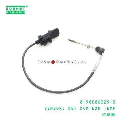 China 8-98086329-0 Def Dcm Exhaust Temperature Sensor 8980863290 For ISUZU CVR for sale