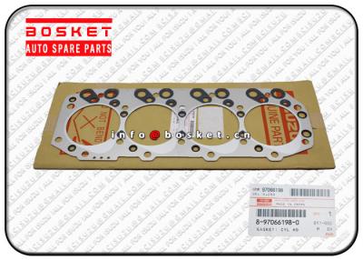 China 8-97066198-0 8970661980 Isuzu Cylinder Head Gasket Suitable for ISUZU NKR69 4JG2 for sale