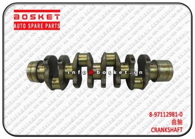 China ISUZU NKR NPR 4HF1 4HG1  Crankshaft  Isuzu NPR Parts 8-97112981-0 8971129810 for sale