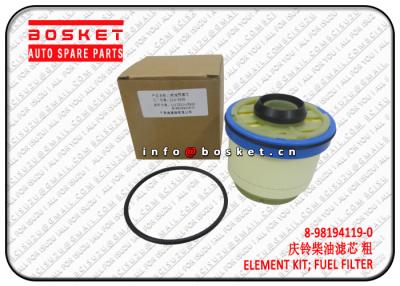 China 8-98194119-0 elemento de filtro do combustível de 8981941190 peças de Isuzu NPR apropriado para ISUZU NKR77 4KH1 à venda