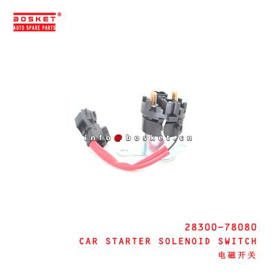 China 28300-78080 Car Starter Solenoid Switch for ISUZU HINO300 N04C for sale