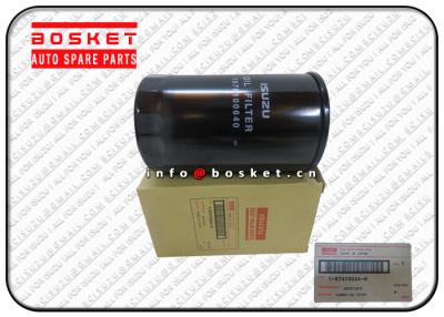 China Ölfilter-Element-Isuzu-Ersatzteile FVR34 6HK1 1-87610064-0 8-94391049-1 1876100640 8943910491 zu verkaufen