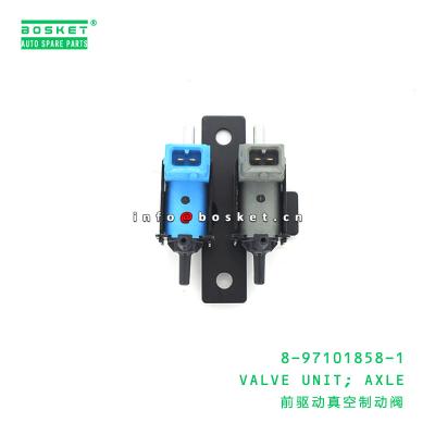 China 8-97101858-1 Axle Valve Unit 8971018581 para ISUZU UBS26 6VE1 à venda