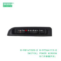 China 8-98147228-0 8-97364113-0 Power Window Switch 8981472280 8973641130 For ISUZU NKR94 for sale