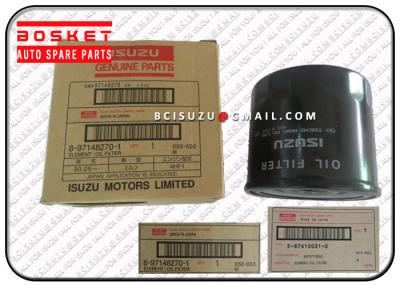 China 8-97148270-1 filtert Isuzu Ölfilter-Element 8971482701 der Elfen-Npr75 4hk1 zu verkaufen