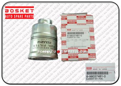 China 8-98037481-0 el vehículo Isuzu filtra el equipo 8980374810 del cartucho del combustible del duende Npr75 4hk1 en venta