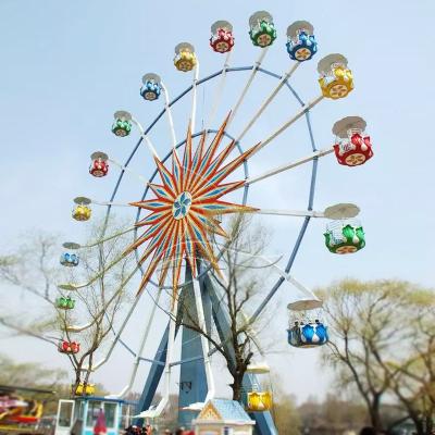 China Selling Commercial Theme Park Kids Adult Ferris Big Steel Wheels Big Sightseeing Machine for sale