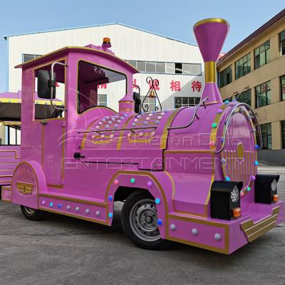 中国 Hot Selling Amusement Park Equipments Amusement Train Indoor and Outdoor Metal Electric Trackless Equipments 販売のため