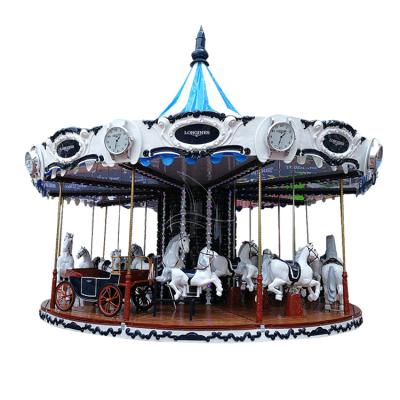 China Best Selling Amusement Equipment Luxury Playground Luxury Outdoor Romantic Carousel For Sale à venda