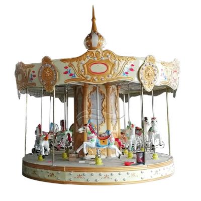 China Amusement park luxury outdoor custom carousel horse riding playground high quality low price for sale à venda