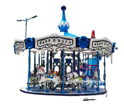 China Luxury Hot Selling Amusement Equipment Horse Riding Carousel for Children and Adults Commercial Carousel à venda