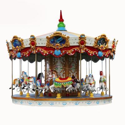 China High quality factory direct sales amusement park luxury carousel rides high quality commercial carousel for sale à venda