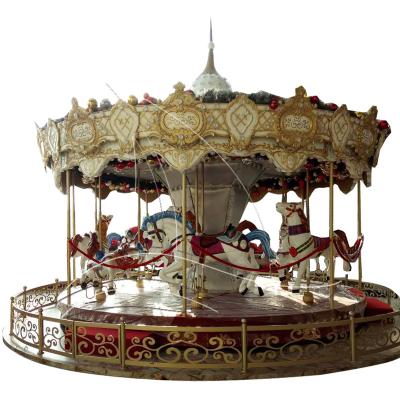 Китай Happy Theme Parks Nice Indoor Shopping Mall Amusement Park Outdoors Go Round Kids Theme Adult Carousel For Sale продается