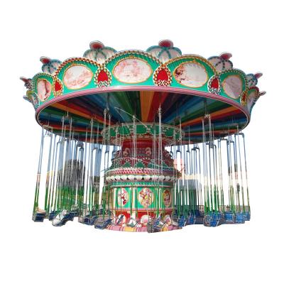 China Theme Park+museum+game center amusement park playground swing ground kids play equipments driving chair for sale for sale