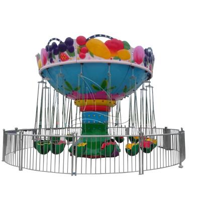 China Outdoor Amusement Park Rides Amusement Park Fruit Flying Chair Amusement Equipment Supplier for sale