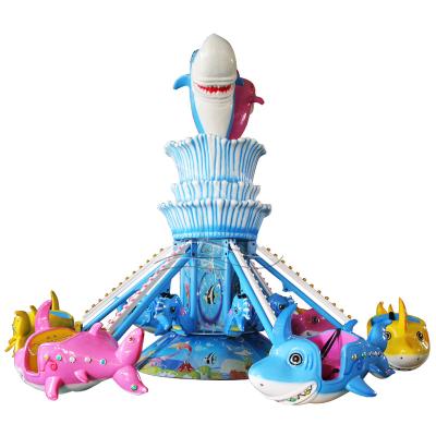 China Hot Selling Amusement Park Indoor and Outdoor Entertainment Self-control Swing Cool Shark Amusement Flat Equipm Steel zu verkaufen