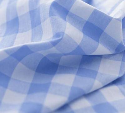 China Anti Pill 100% Poly Yarn Dyed Checked Fabric for sale