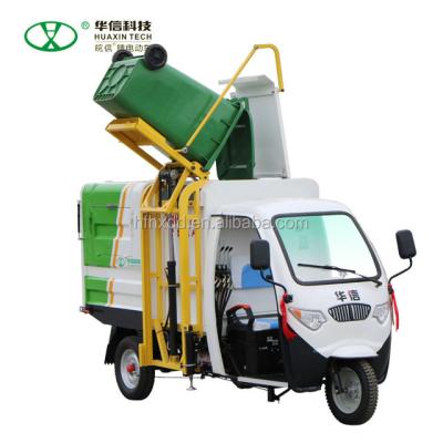 China Hotels garbage truck/garbage collector tricycle/hydraulic lifting vehicle FT3004 garbage collection layout for sale