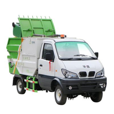 China All-enclosed Rear Compactor Electric Hotels Waste Recycling Truck FT4402 for sale