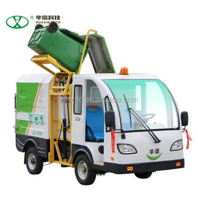 China Hotels Best Price Hydraulic Small 1ton Garbage Dump Truck With Tipper Device for sale