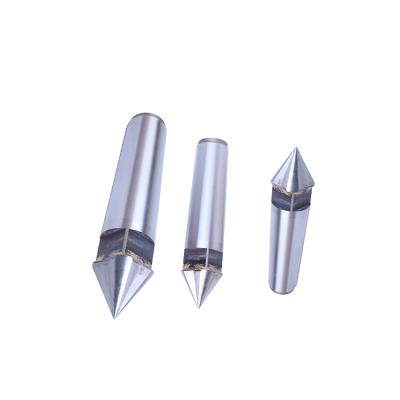 China Building Material Shops High Precision Grinding Machine V - Type Alloy Tungsten Center Top Hole High Hard Steel Special Alloy Grinding Top for sale