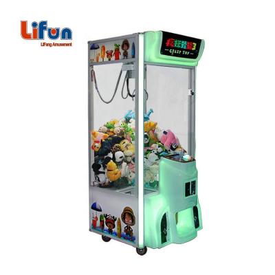 China Blister cabinet and tempered glass Toy Story Crane Vending Claw Arcade Machine Prize Grabber Game plastic machine for sale for sale