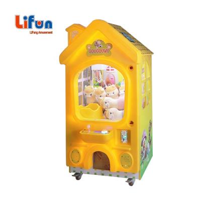 China Wholesale Cheap Blister Plastic Cabinet And Coin Operated Arcade Gift Selling Game Candy Crane Grabber Mini Doll Claw Tempered Glass Factory Small For Sale for sale