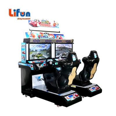 China Coin Operated Car Racing Simulator Overtaken Arcade Machine, Arcade Games Car Racing Game For Sale W180xD165xH223CM for sale