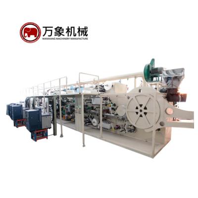 China Commodity Processing Plant 2019 Fully Automatic Disposable Baby Diaper manufacturing Machine for sale